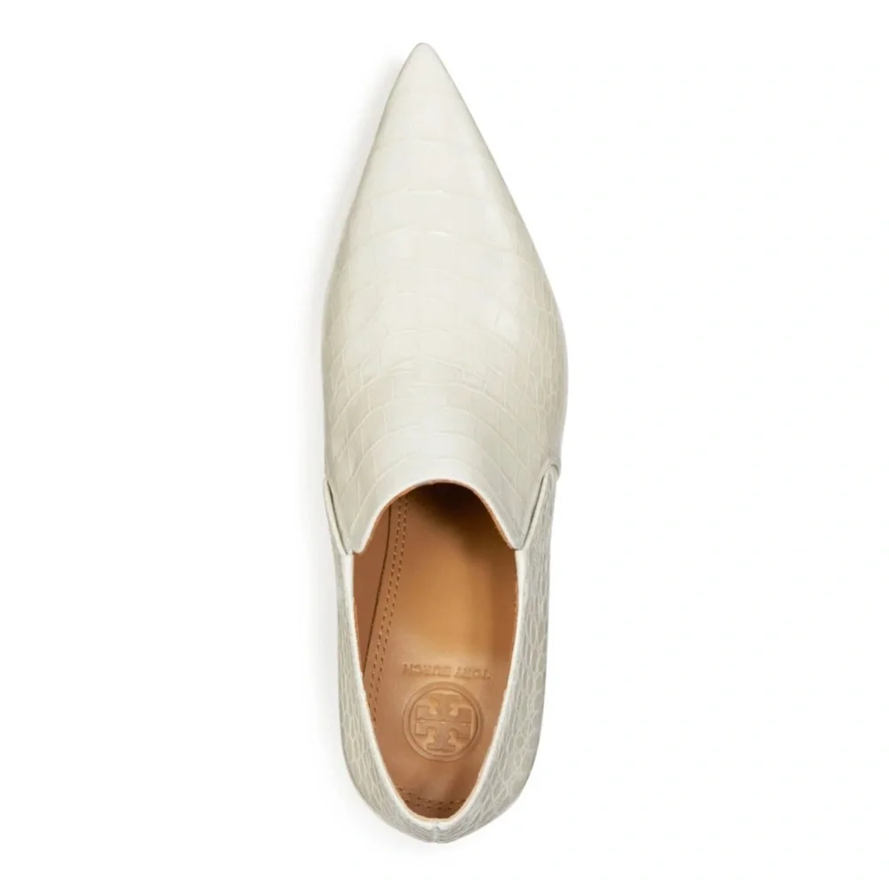 Tory Burch Georgina Ankle Bootie, Ivory, US 11, NWOT